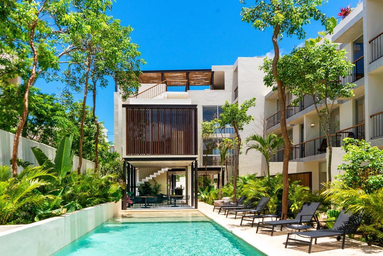 Private Pool And Roof Top For 3 In La Veleta Тулум Екстер'єр фото