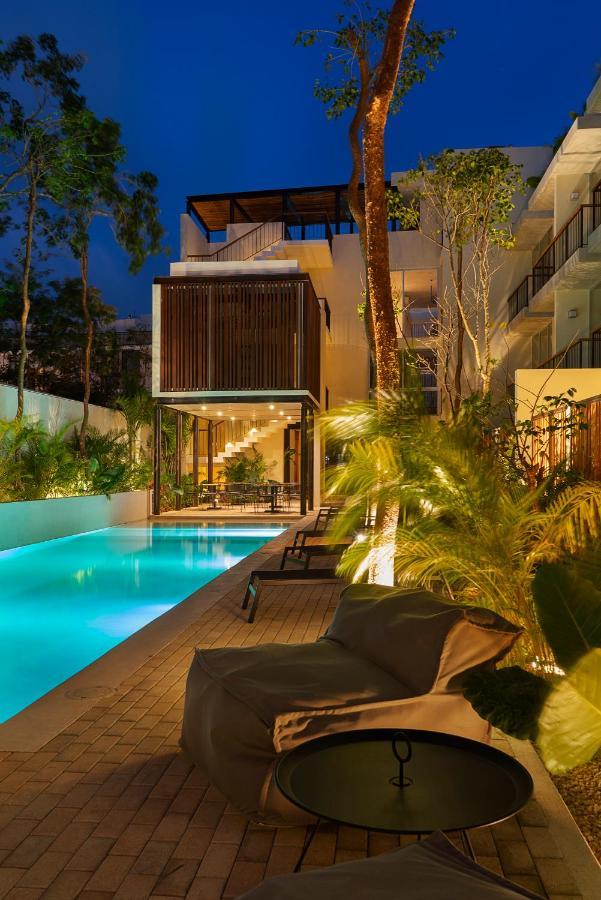 Private Pool And Roof Top For 3 In La Veleta Тулум Екстер'єр фото