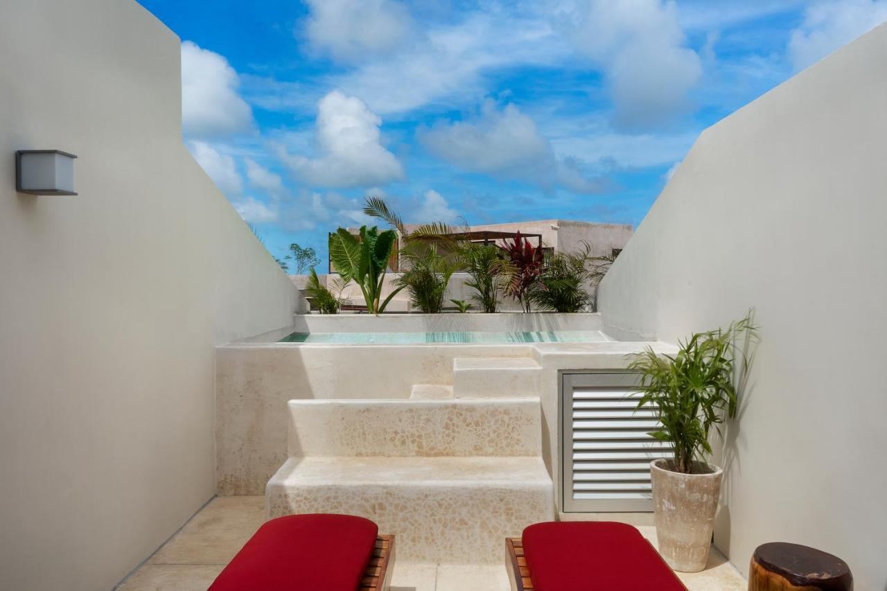 Private Pool And Roof Top For 3 In La Veleta Тулум Екстер'єр фото