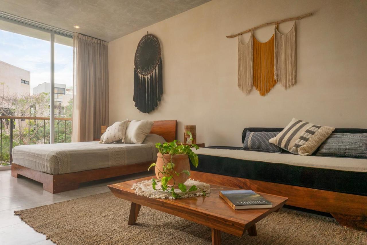 Private Pool And Roof Top For 3 In La Veleta Тулум Екстер'єр фото