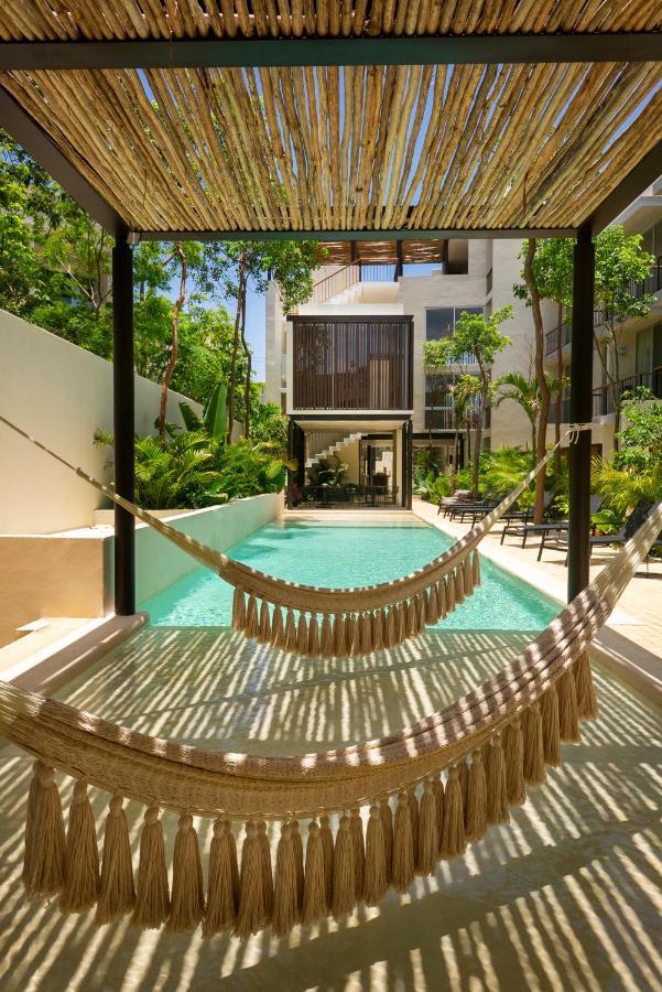Private Pool And Roof Top For 3 In La Veleta Тулум Екстер'єр фото